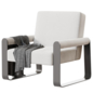 Halois Velvet Armchair - Кресла - 3D модель - фото 2