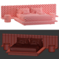 Createestate Jefferson Platform - Кровати - 3D модель - фото 4