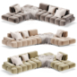 Vida L-Shape Sofa - Диваны - 3D модель