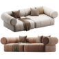 Trevi modular sofa - Диваны - 3D модель