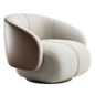 Camie Swivel Lounge Chair - Кресла - 3D модель - фото 3