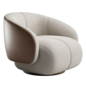 Camie Swivel Lounge Chair - Кресла - 3D модель - фото 5