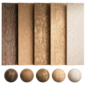 150 Seamless Wood Materials 01 | Exotica 01 - Дерево - 3D модель
