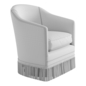 Giles Swivel Chair with Fringe - Кресла - 3D модель - фото 7