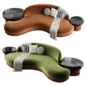 SORA Sofa - Диваны - 3D модель - фото 3