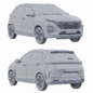 Chery Tiggo 2 - Наземный транспорт - 3D модель - фото 4