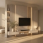 tv wall set 07 - ТВ стенка - 3D модель - фото 6
