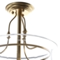 Oxford Glass Hundi Semi Flush Mount - Подвесной - 3D модель - фото 3