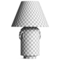 CB2 Georgie Vellum Table Lamp - Настольный - 3D модель - фото 3