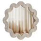 Scallop Ribbed Wooden Wall Mirror - Зеркала - 3D модель - фото 4