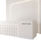 Reception desk4 - Офисная мебель - 3D модель - фото 3