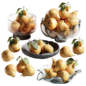 Pears with leaves - Еда и напитки - 3D модель