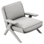 Lilliam Armchair by Minotti - Кресла - 3D модель - фото 4