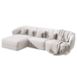 Auburn Performance Fabric Chaise Sectional Couch - Диваны - 3D модель - фото 5
