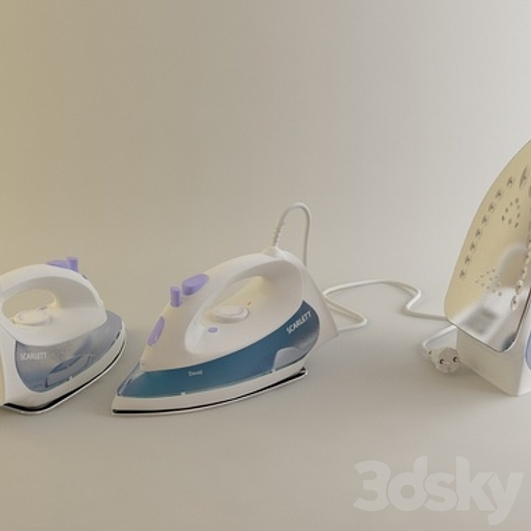 Iron SCARLETT-sc1133S - Household appliance - 3D model