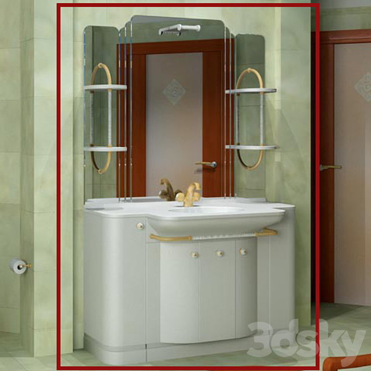 Furniture EuroLegno - Bathroom furniture - 3D model