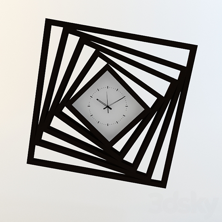 Watch "MADO" - Watches & Clocks - 3D model