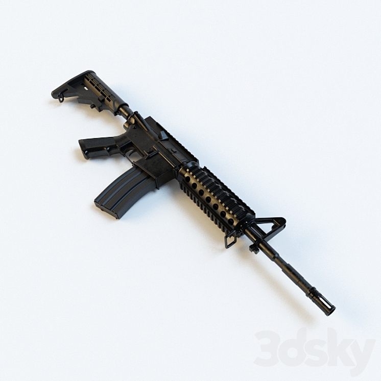 M4 Assault Rifle - Miscellaneous - 3D model