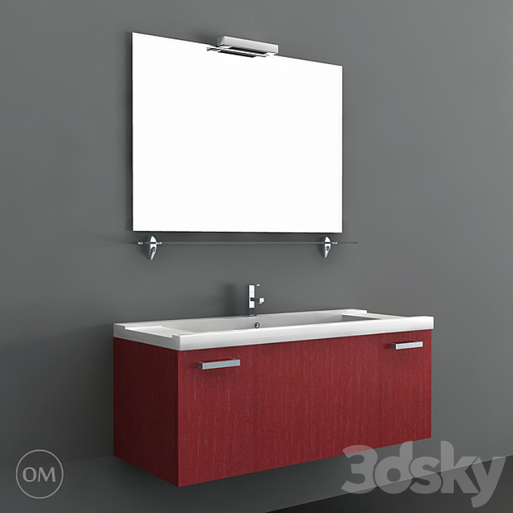 Euro Legno Bathroom Fixtures 3d Model