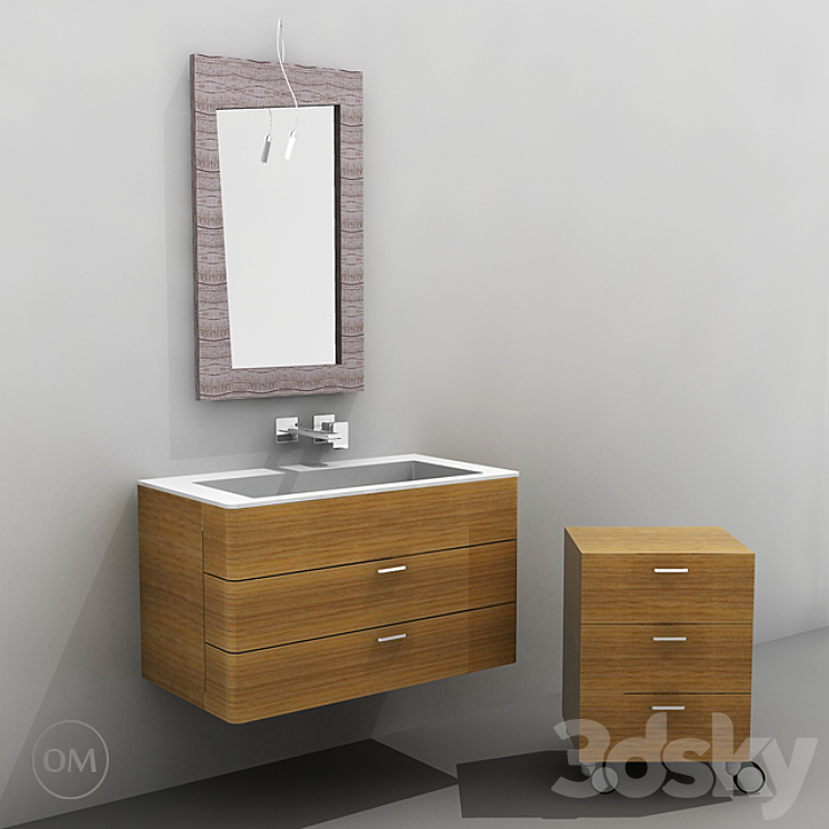 Eurolegno | Forme - Bathroom furniture - 3D model