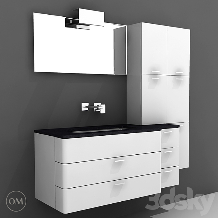 Eurolegno | Forme - Bathroom furniture - 3D model