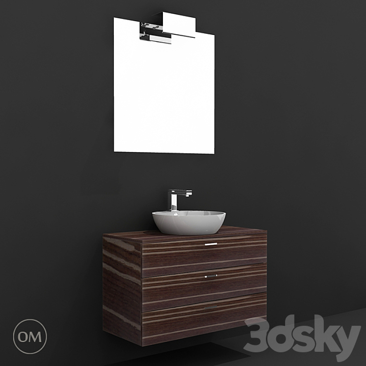 Eurolegno | Forme - Bathroom furniture - 3D model