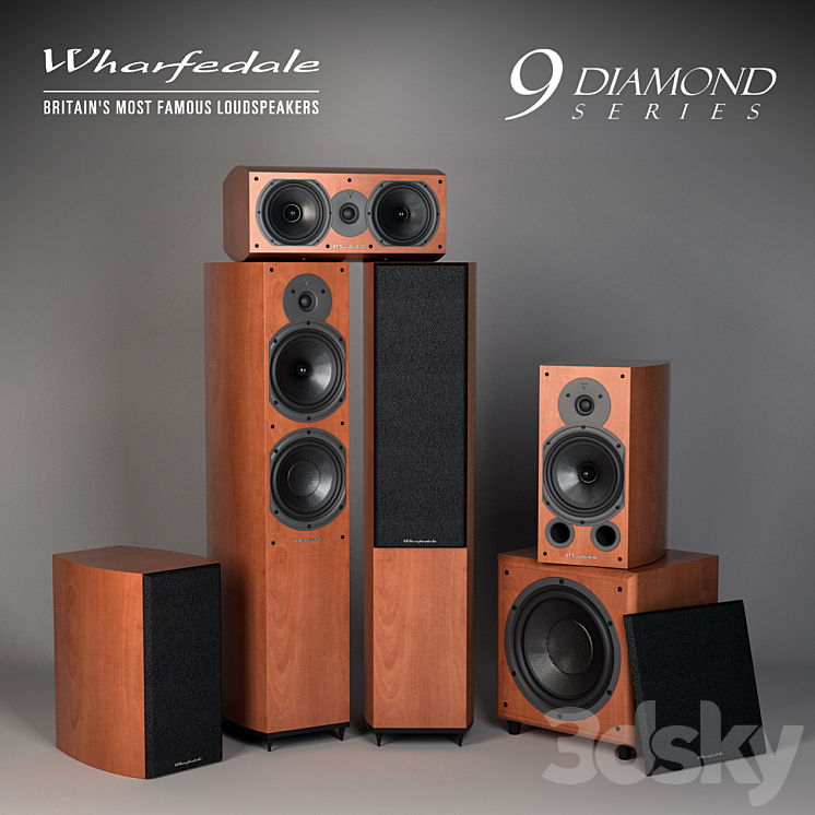 Wharfedale hotsell diamond 9