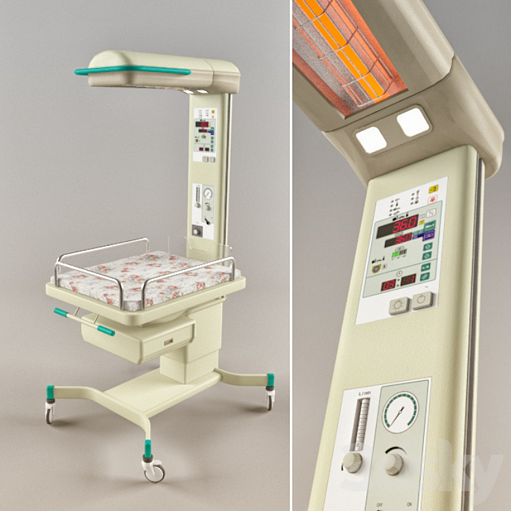 Atom Infa Warmer V505 Miscellaneous 3D model