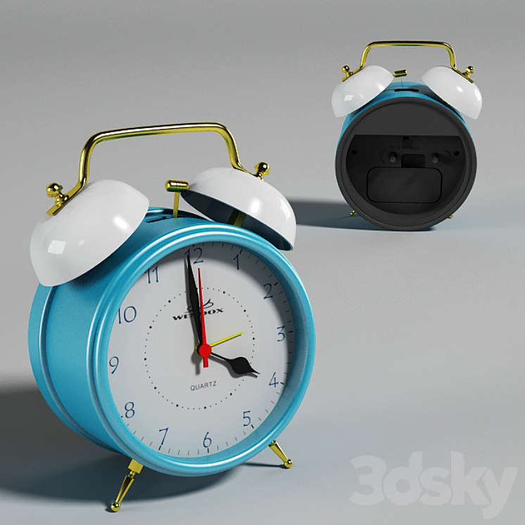 Quartz Alarm Clock Wendox - Watches & Clocks - 3D model