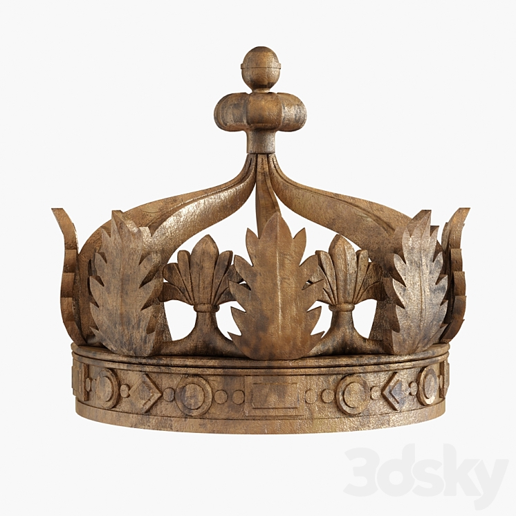 Gilt demilune shop canopy bed crown