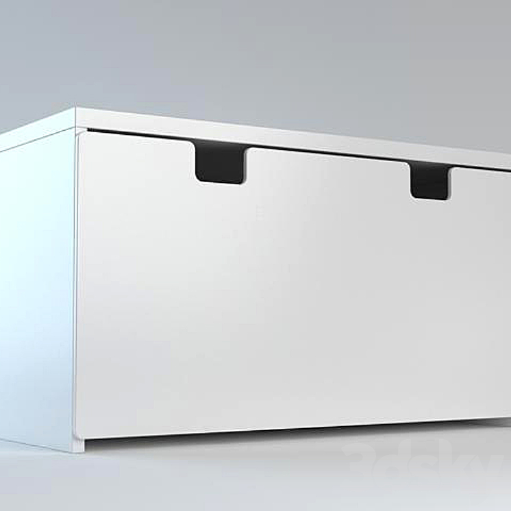 STUVA, weight lifting bench with storage, Ikea Miscellaneous 3D model