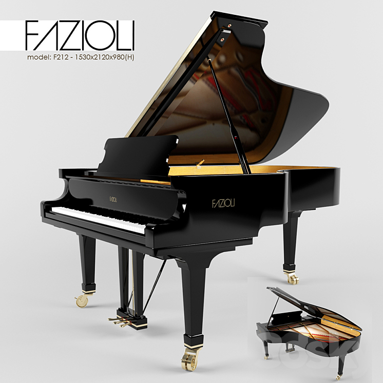 Fazioli f212 online for sale