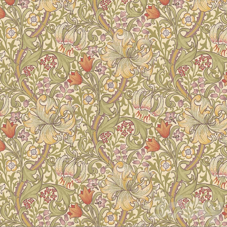 Morris Archive Wallpapers - Wall covering - 3D model