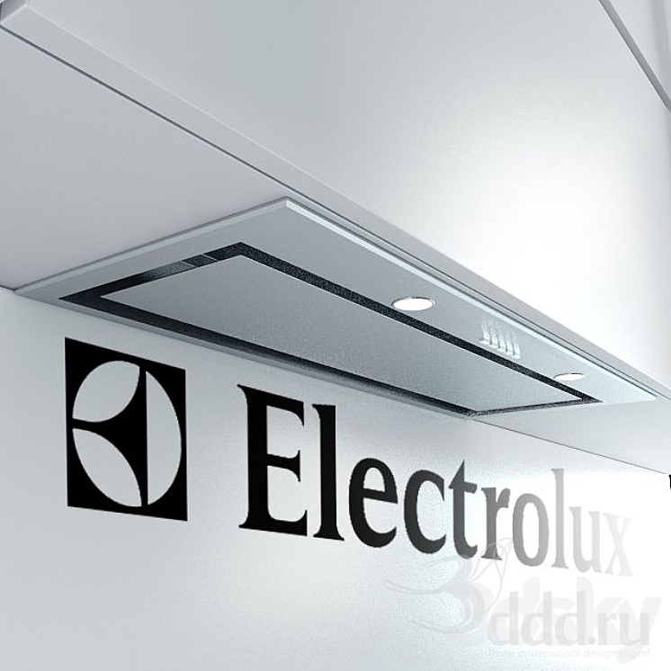 Electrolux hood in Kitchen appliance 3D model