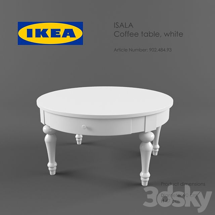 Ikea isala best sale coffee table