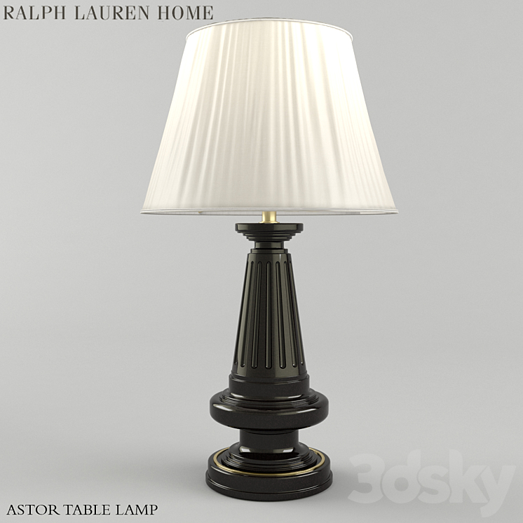 ASTOR TABLE LAMP Table lamp 3D model