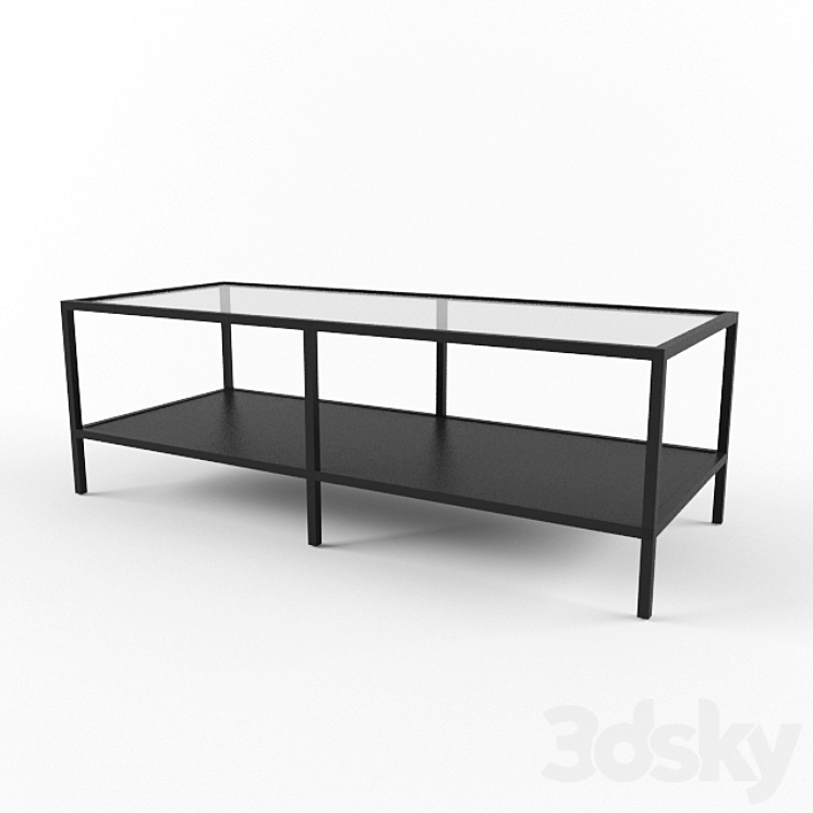 IKEA TV Stand VITSHE Sideboard & Chest of drawer 3D model