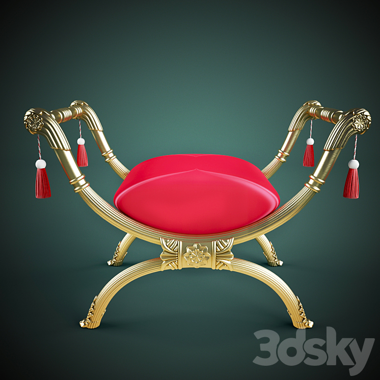 Cleopatra Chair Chair 3D model