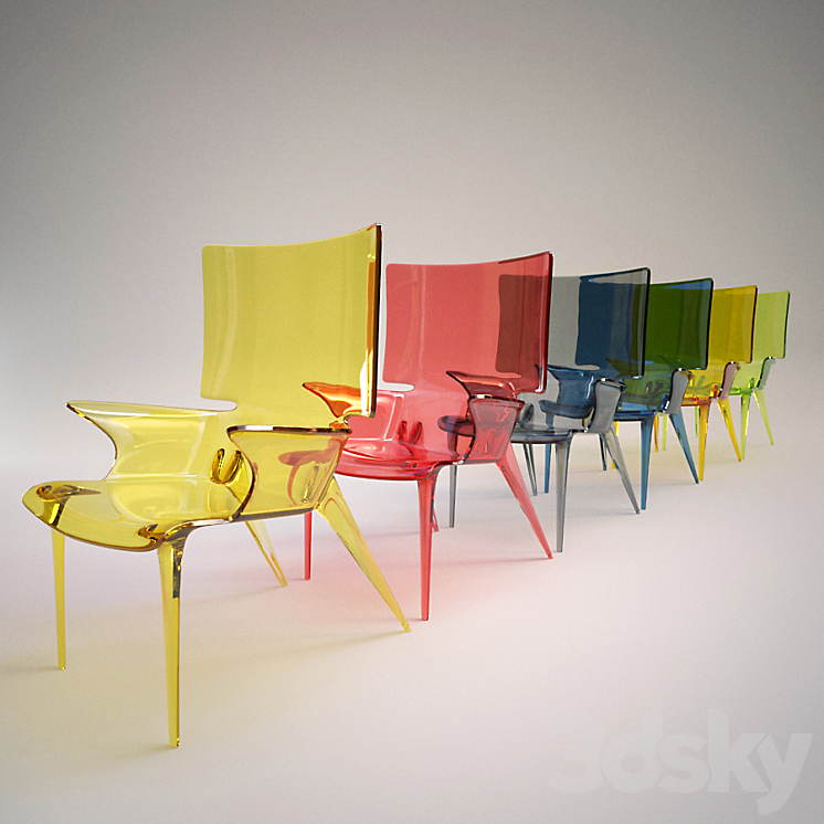 Kartell starck chair on sale