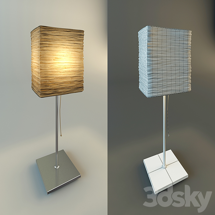 Orgel lamp from IKEA Table lamp 3D model