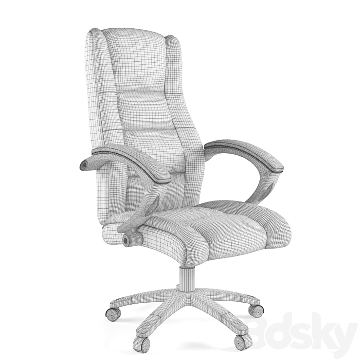Glasgow Office furniture 3D model