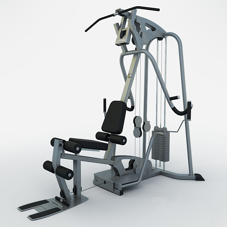 Power simulator Life Fitness GS4 Sports 3D model