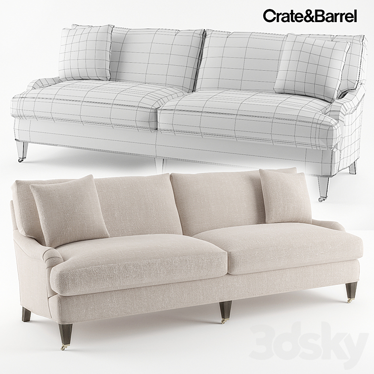 Essex sofa deals crate and barrel