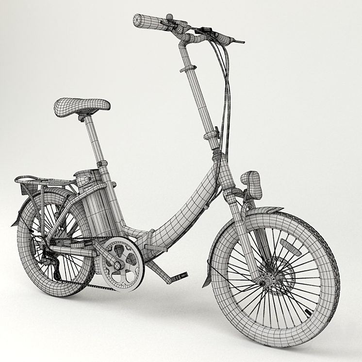 e bike TUCANO BASIC RENAN Transport 3D model