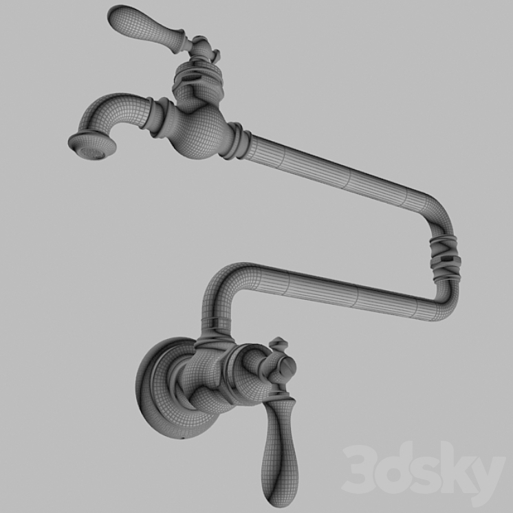 kitchen faucet Kohler_Artifacts - Faucet - 3D model