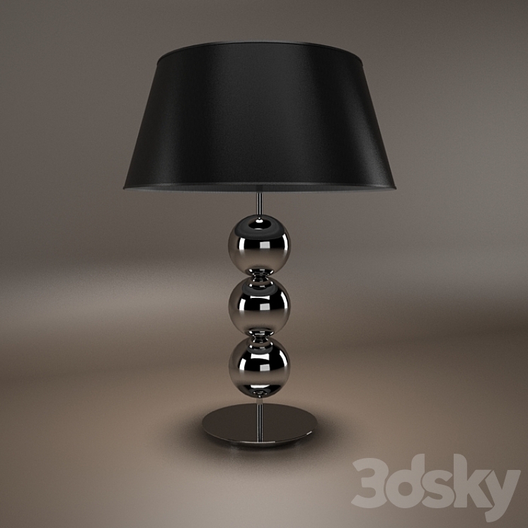Black_Lamp - Table lamp - 3D model