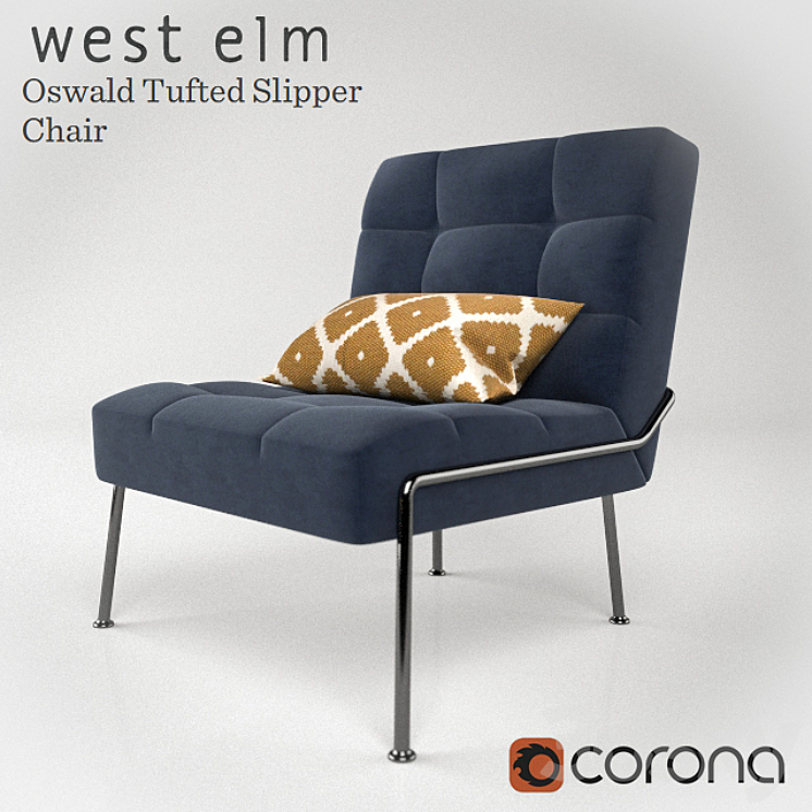 West elm slipper new arrivals chair