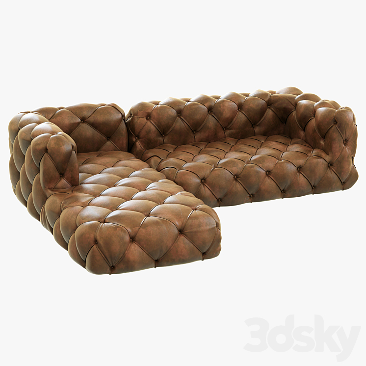Restoration hardware tufted clearance couch