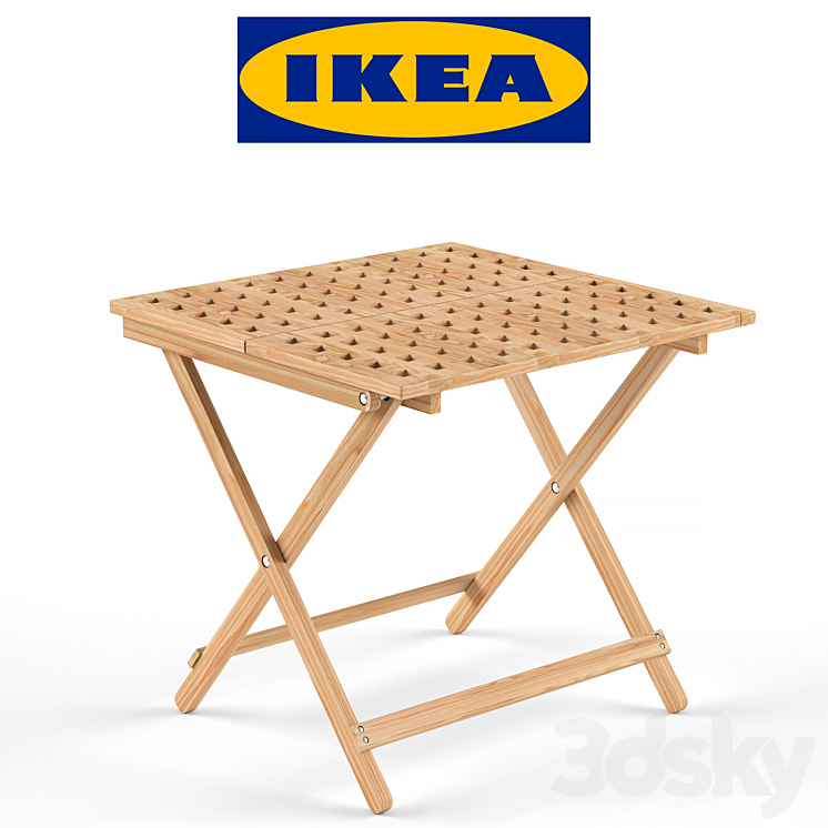 Ikea SKUGHAL - Table - 3D model
