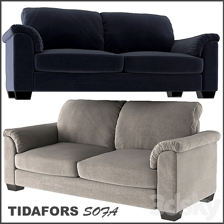 Tidafors Two Seat Sofa Model